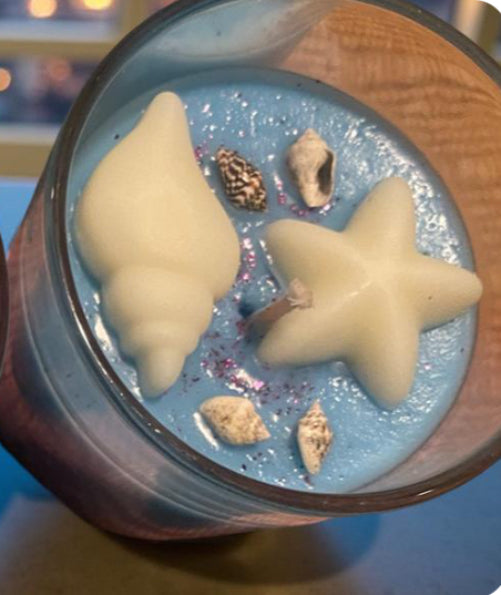 Ocean Waves 8oz Soy wax Candle